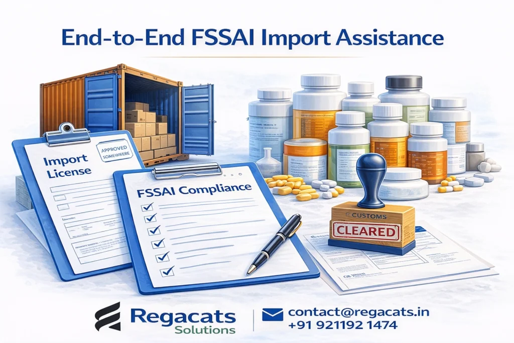 FSSAI Nutraceutical Import Consultant handling port clearance and regulatory compliance in India